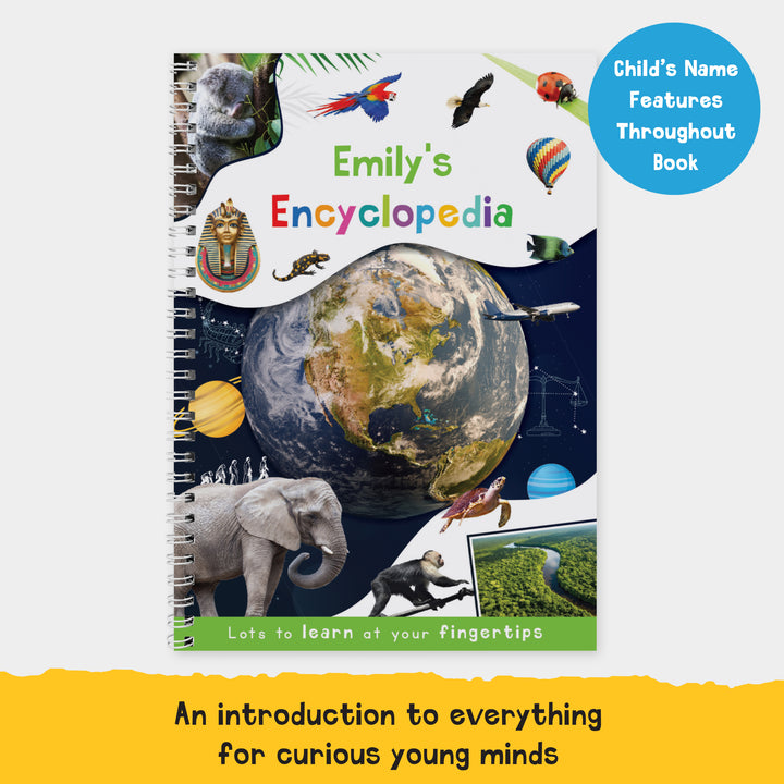 Buy Personalised Childrens Encyclopedia available now at www.giftsfinder.co.uk