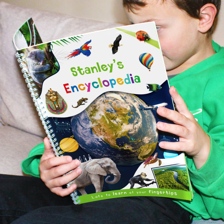 Buy Personalised Childrens Encyclopedia available now at www.giftsfinder.co.uk