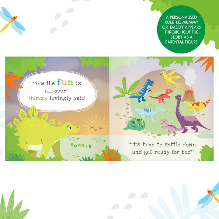 Buy Personalised Dinosaur Book & Stacking Toy available now at www.giftsfinder.co.uk