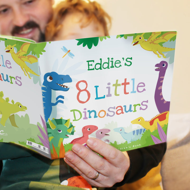 Buy Personalised Dinosaur Book & Stacking Toy available now at www.giftsfinder.co.uk