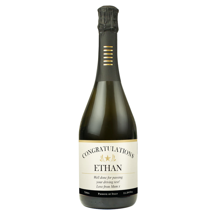 Buy Personalised Bottle Of Prosecco available now at www.giftsfinder.co.uk