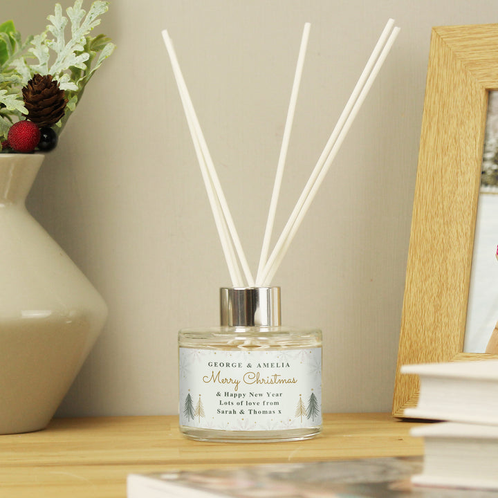 Buy Personalised Christmas Tree Diffuser available now at www.giftsfinder.co.uk