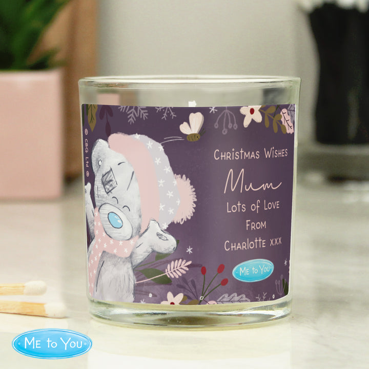 Buy Personalised Me to You Cosy Winter Candle Jar available now at www.giftsfinder.co.uk