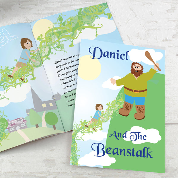 Buy Personalised Jack and the Beanstalk Story Book available now at www.giftsfinder.co.uk