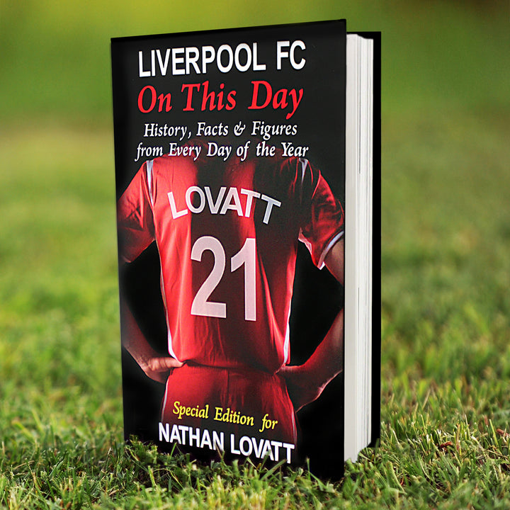 Buy Personalised Liverpool On This Day Book available now at www.giftsfinder.co.uk