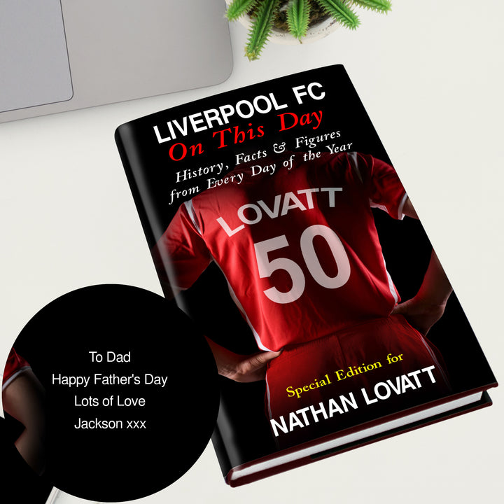 Buy Personalised Liverpool On This Day Book available now at www.giftsfinder.co.uk