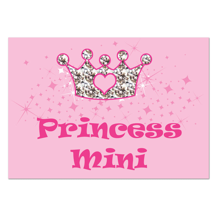 Buy Personalised Pink Princess Pet Placemat at www.giftsfinder.co.uk