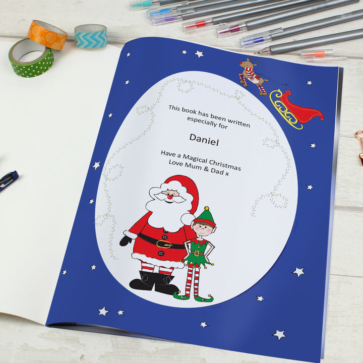 Buy Personalised Its Christmas Elf Story Book available now at www.giftsfinder.co.uk