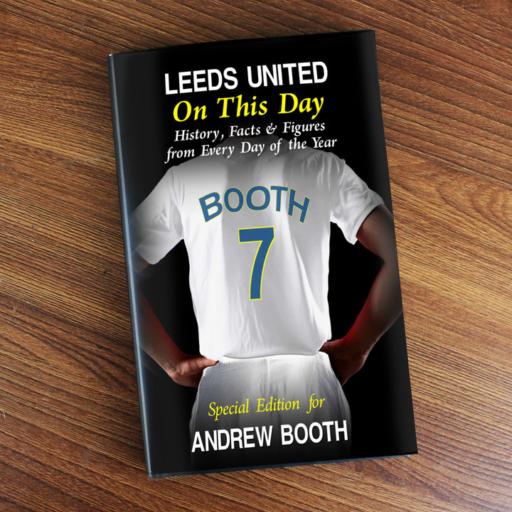 Buy Personalised Leeds on this Day Book available now at www.giftsfinder.co.uk