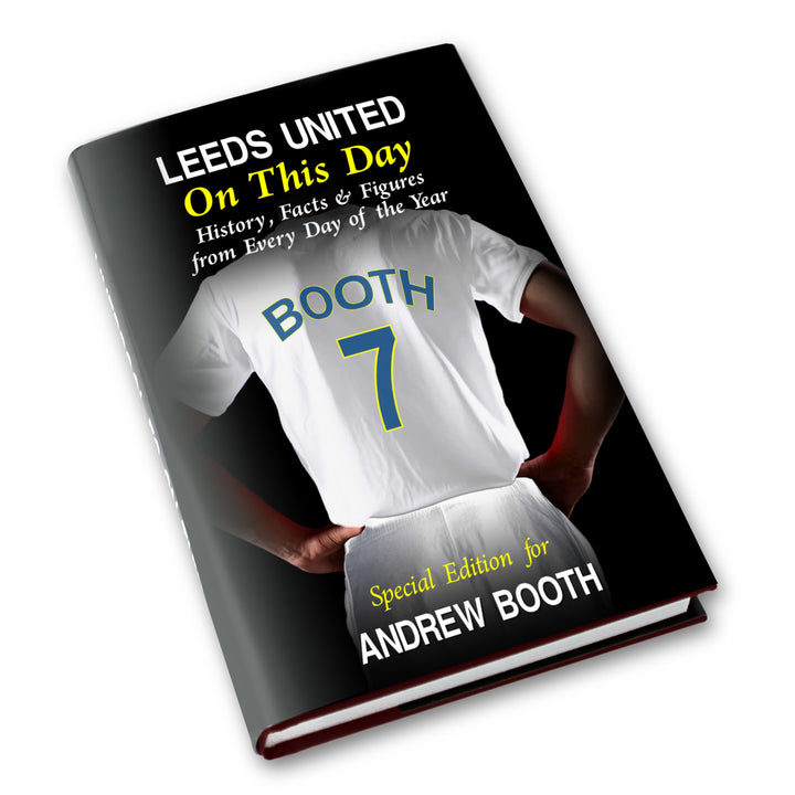 Buy Personalised Leeds on this Day Book available now at www.giftsfinder.co.uk