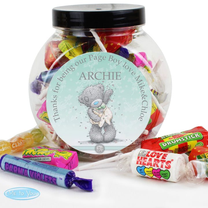 Buy Personalised Me To You Pageboy Wedding Sweets available now at www.giftsfinder.co.uk