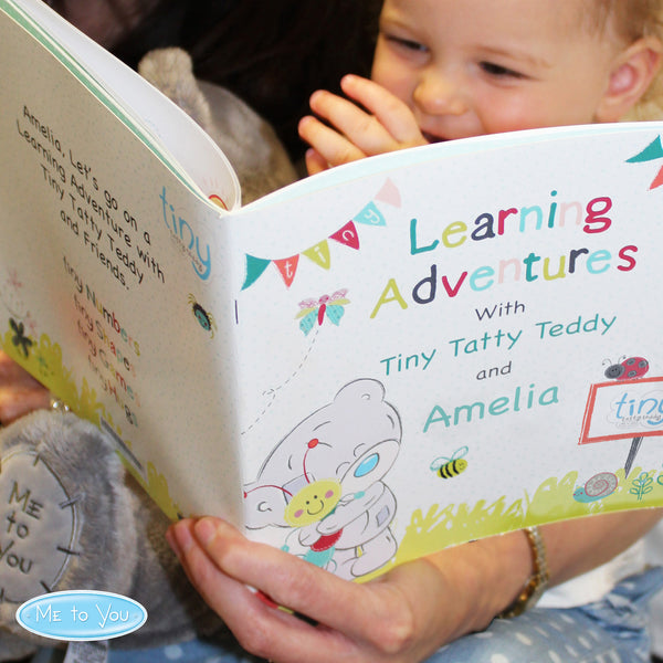 Buy Personalised Tiny Tatty Teddy Learning Adventure Book at www.giftsfinder.co.uk