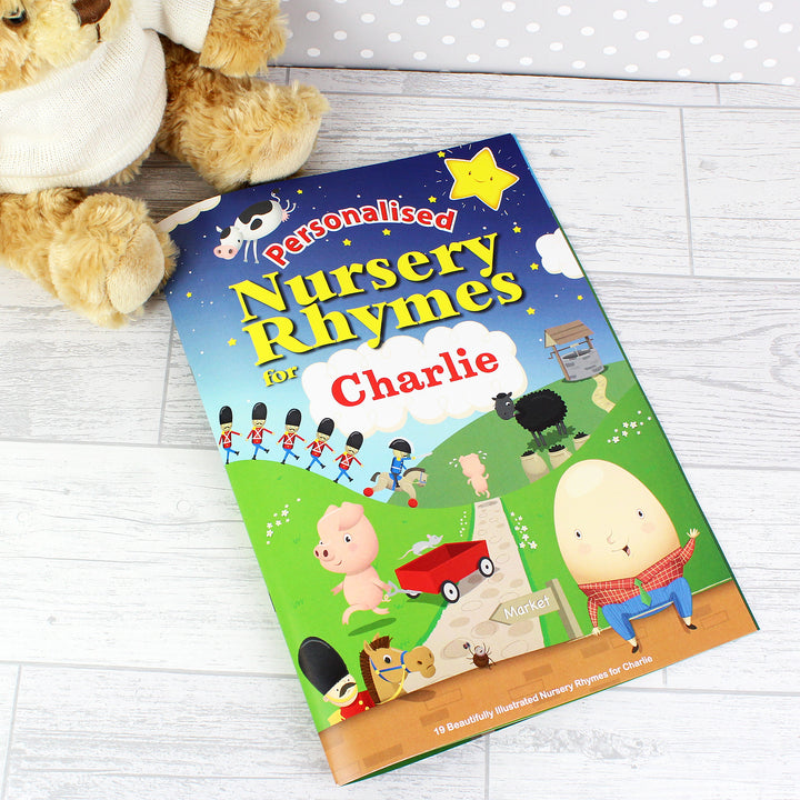 Buy Personalised Nursery Rhyme Book at www.giftsfinder.co.uk