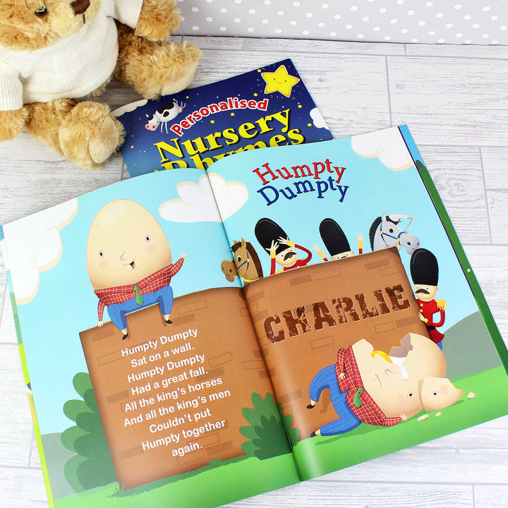 Buy Personalised Nursery Rhyme Book at www.giftsfinder.co.uk