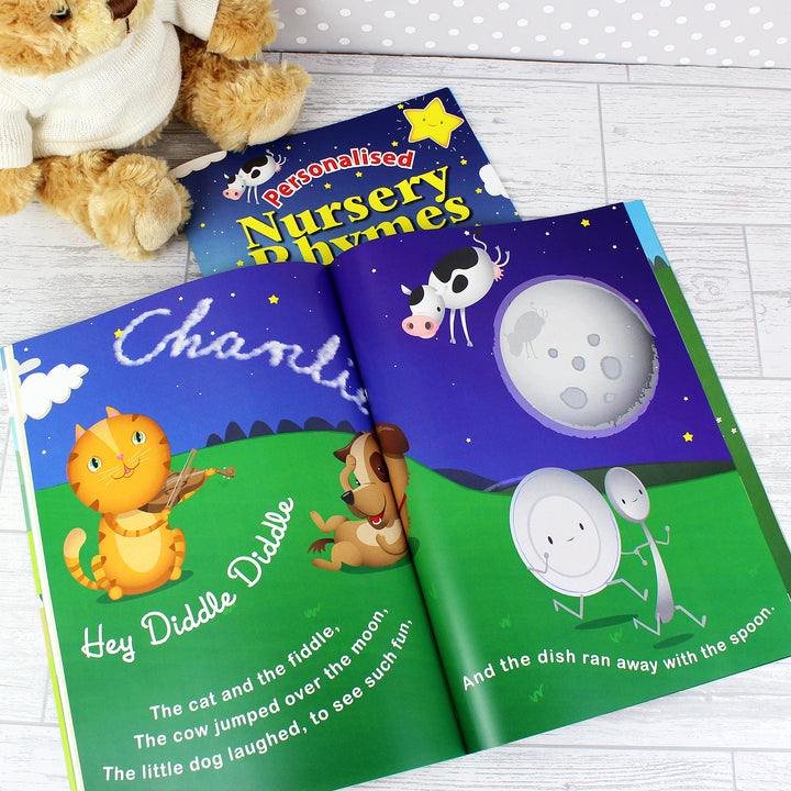 Buy Personalised Nursery Rhyme Book at www.giftsfinder.co.uk