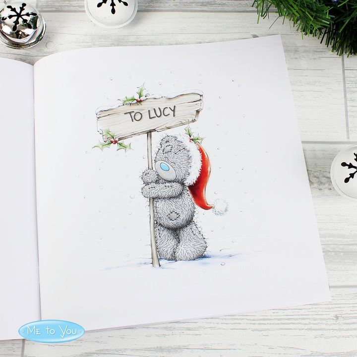 Personalised Me To You The One I Love At Christmas Poem Book - part of the Gifts Finder Personalised Childrens Christmas Books collection