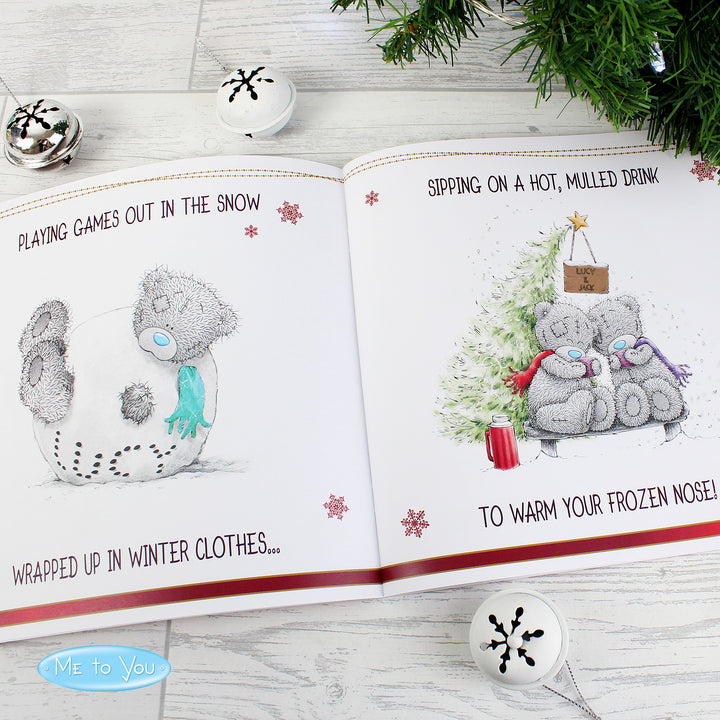 Personalised Me To You The One I Love At Christmas Poem Book - part of the Gifts Finder Personalised Childrens Christmas Books collection