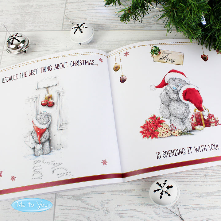 Personalised Me To You The One I Love At Christmas Poem Book - part of the Gifts Finder Personalised Childrens Christmas Books collection