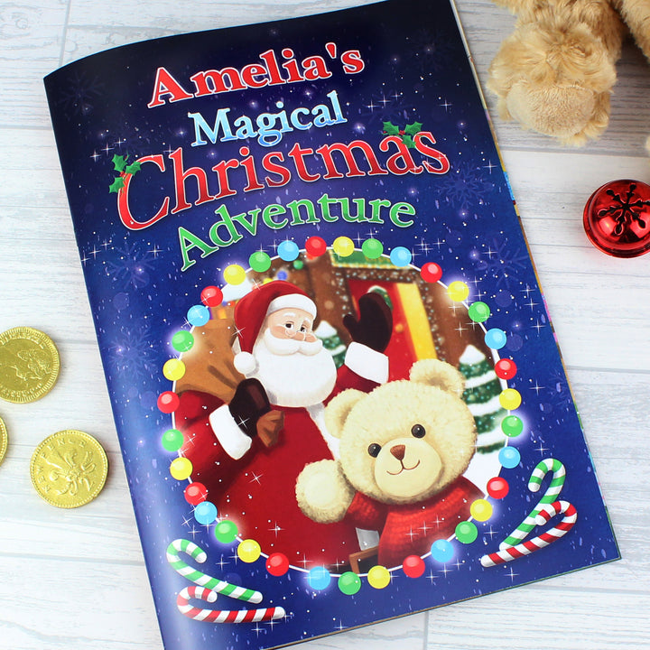 Personalised Magical Christmas Adventure Story Book - part of the Gifts Finder Personalised Childrens Christmas Books collection