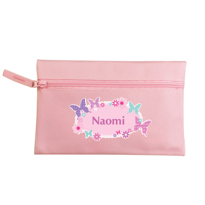 Buy Personalised Butterfly Pencil Case available now at www.giftsfinder.co.uk