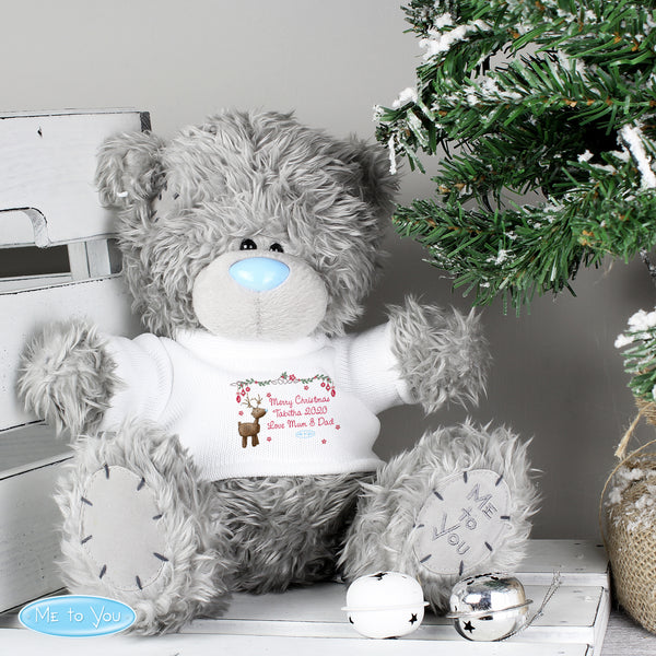 Buy Personalised Me To You Bear Reindeer available now at www.giftsfinder.co.uk