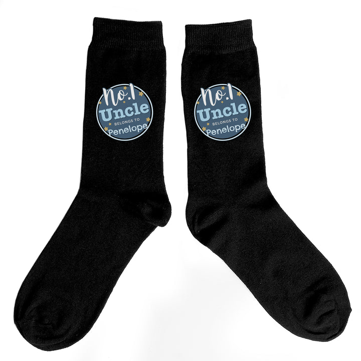 Personalised No.1 Men's Socks - part of the Gifts Finder Personalised Socks collection