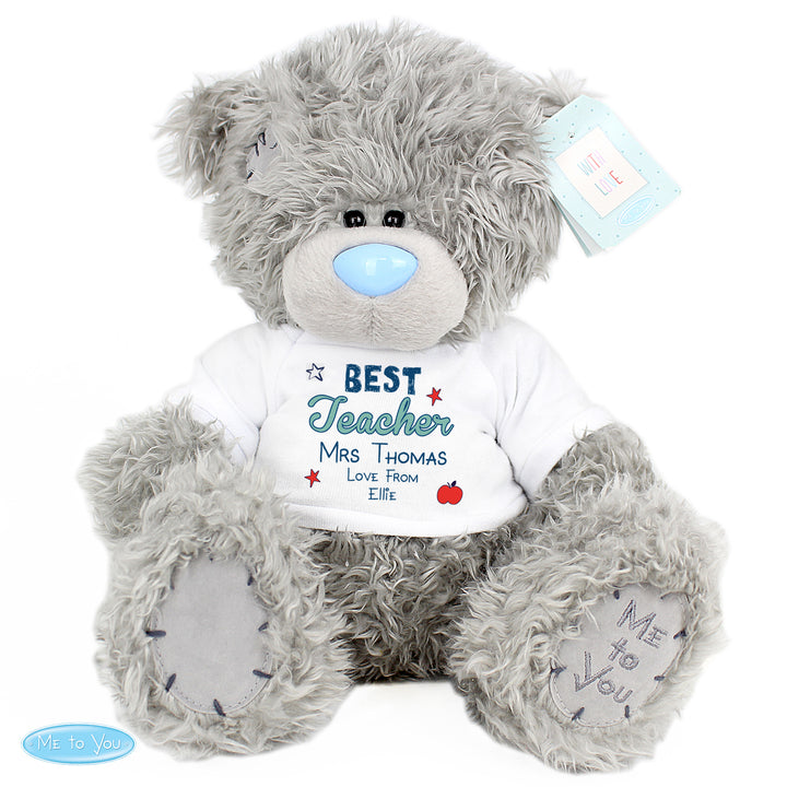 Personalised Me To You Bear Best Teacher - part of the Gifts Finder Personalised Teacher Gifts collection