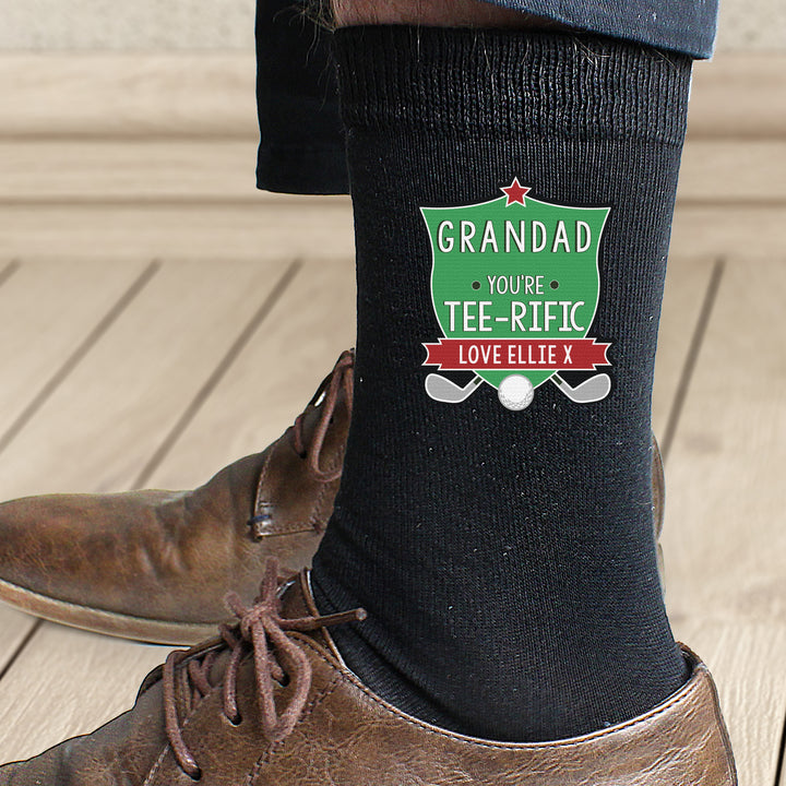 Buy Personalised Tee-Rific Mens Socks at www.giftsfinder.co.uk