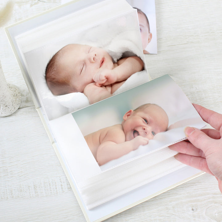 Buy Personalised Botanical Cross 6x4 Photo Album with Sleeves available now at www.giftsfinder.co.uk