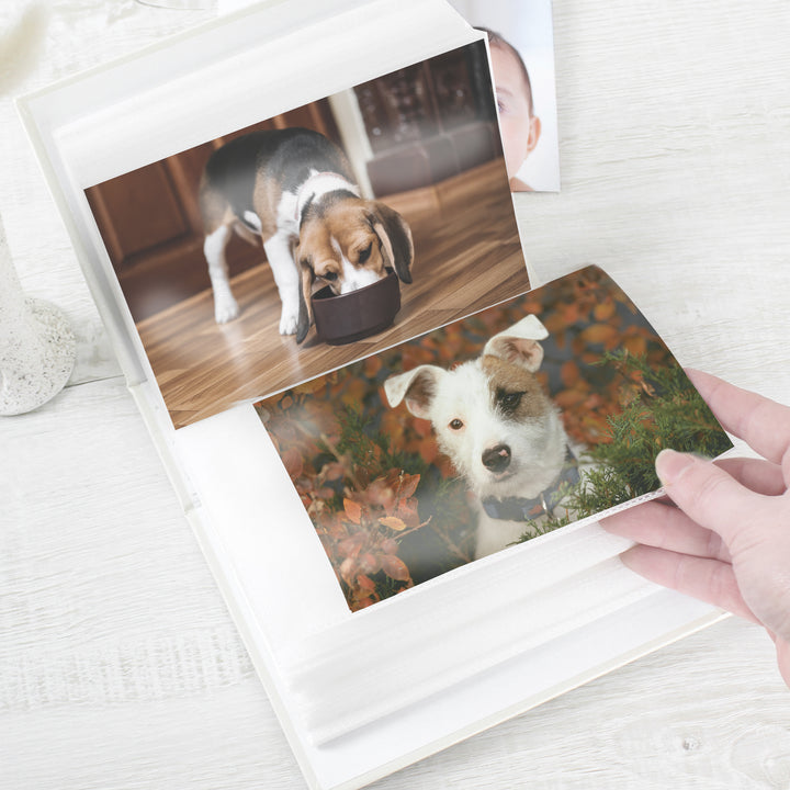 Buy Personalised Dogs 6x4 Photo Album with Sleeves available now at www.giftsfinder.co.uk