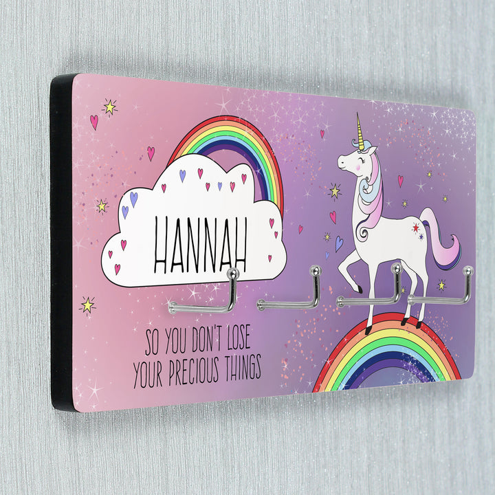 Buy Personalised Unicorn Jewellery Hooks at www.giftsfinder.co.uk