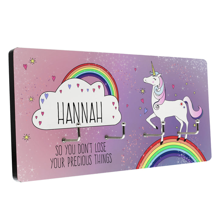 Buy Personalised Unicorn Jewellery Hooks at www.giftsfinder.co.uk