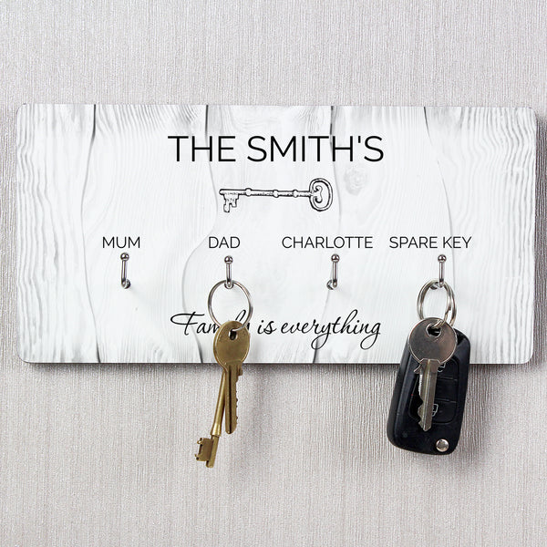 Buy Personalised Key Hooks at www.giftsfinder.co.uk