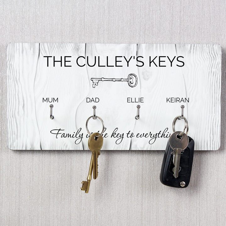 Buy Personalised Key Hooks at www.giftsfinder.co.uk