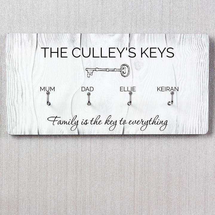 Buy Personalised Key Hooks at www.giftsfinder.co.uk