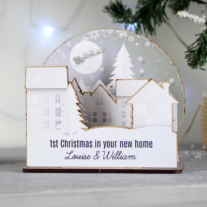 Buy Personalised Make Your Own Town 3D Decoration Kit at www.giftsfinder.co.uk