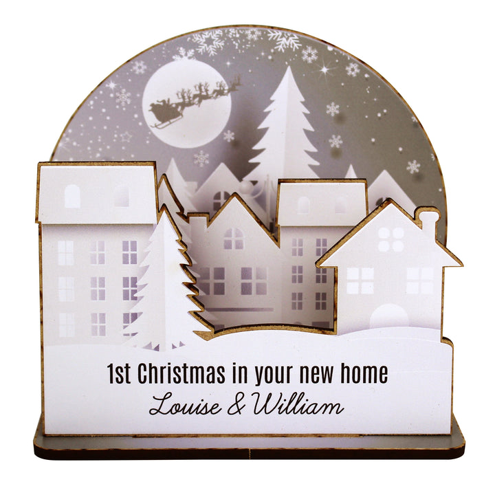 Buy Personalised Make Your Own Town 3D Decoration Kit at www.giftsfinder.co.uk