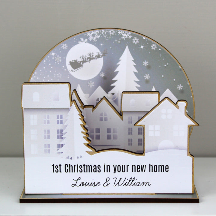 Buy Personalised Make Your Own Town 3D Decoration Kit at www.giftsfinder.co.uk