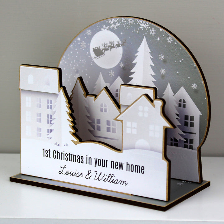 Buy Personalised Make Your Own Town 3D Decoration Kit at www.giftsfinder.co.uk