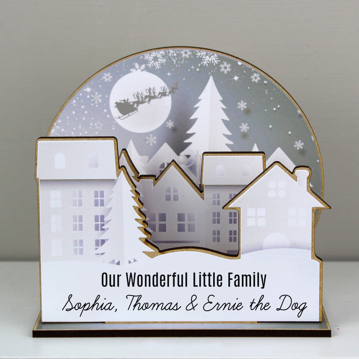 Buy Personalised Make Your Own Town 3D Decoration Kit at www.giftsfinder.co.uk