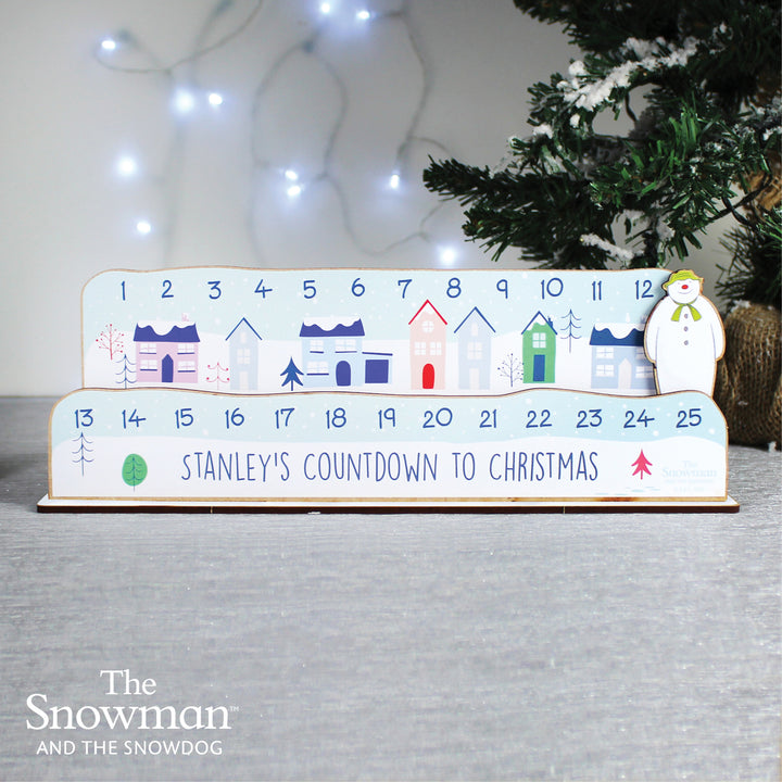 Buy Personalised Make Your Own The Snowman Christmas Advent Countdown Kit at www.giftsfinder.co.uk