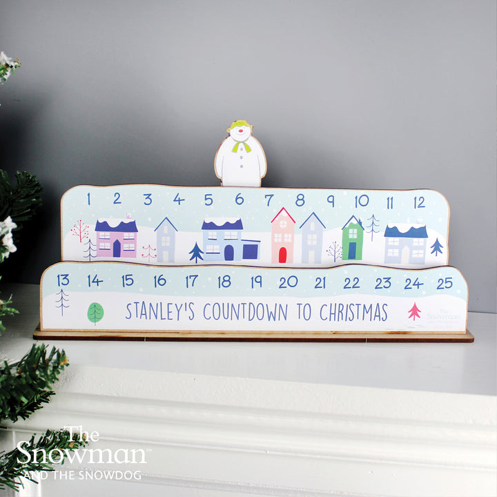 Buy Personalised Make Your Own The Snowman Christmas Advent Countdown Kit at www.giftsfinder.co.uk