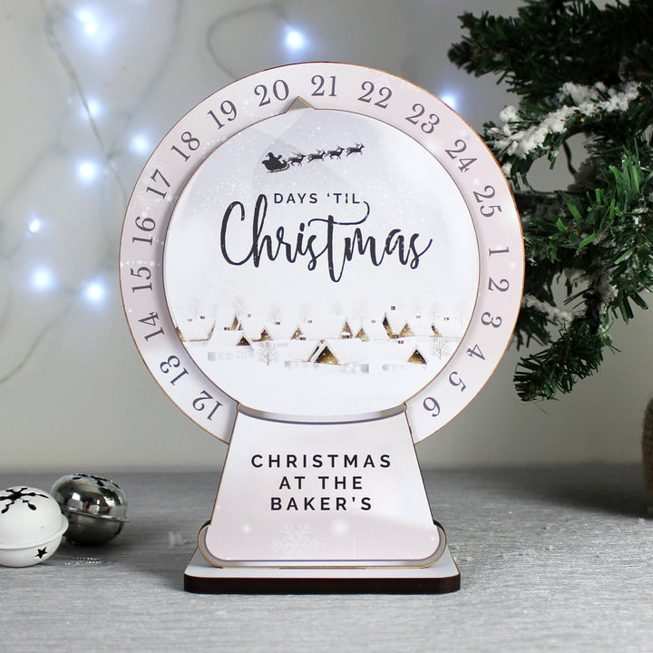 Buy Personalised Make Your Own Christmas Advent Countdown Kit at www.giftsfinder.co.uk