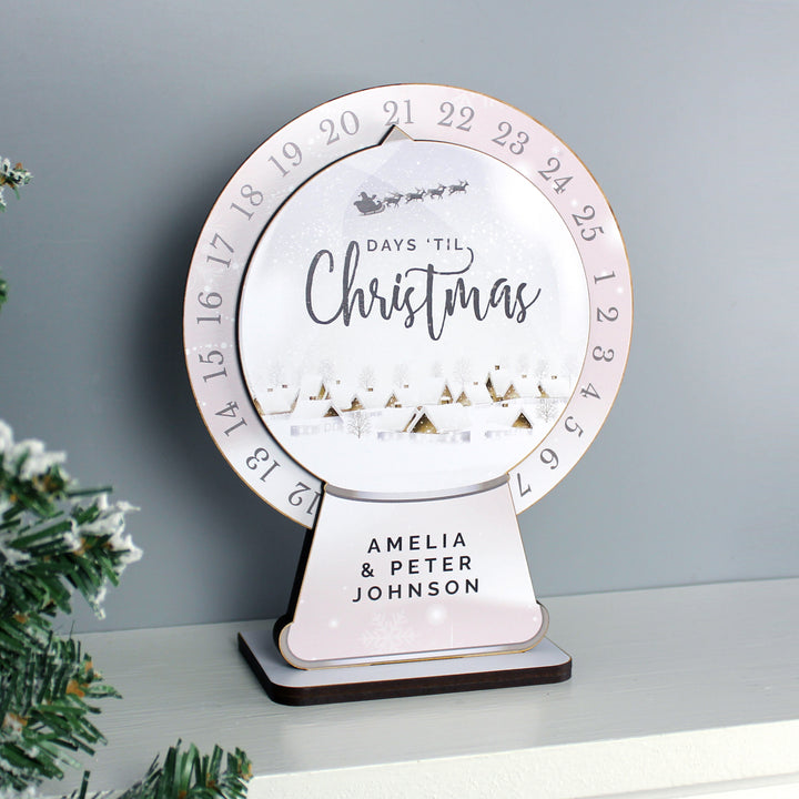 Buy Personalised Make Your Own Christmas Advent Countdown Kit at www.giftsfinder.co.uk