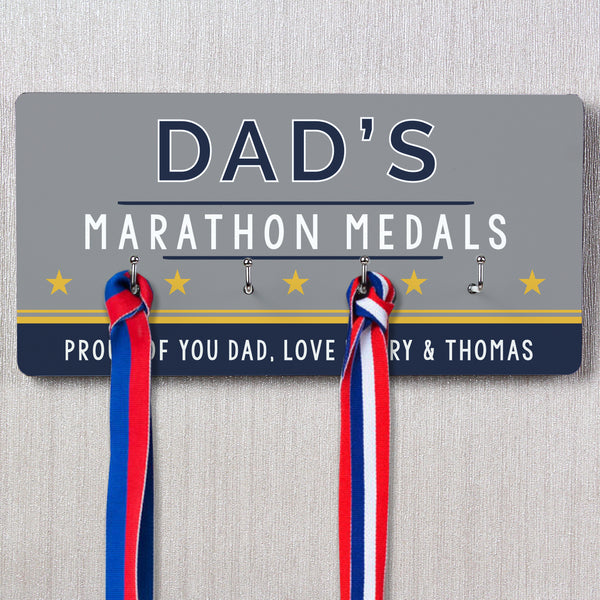 Buy Personalised Achievement Medal Hooks available now at www.giftsfinder.co.uk