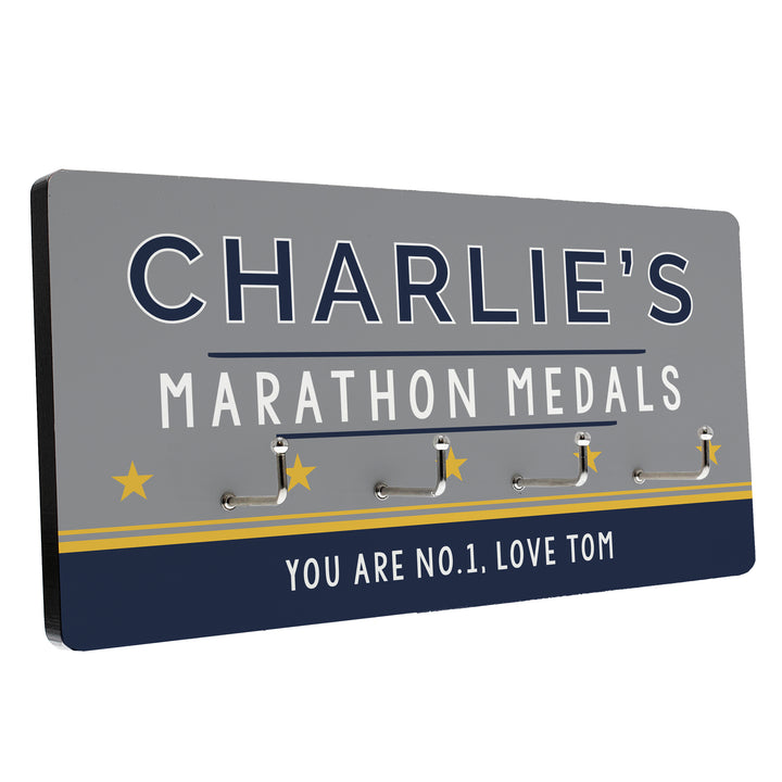 Buy Personalised Achievement Medal Hooks available now at www.giftsfinder.co.uk