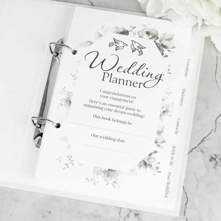 Personalised Our Greatest Adventure Wedding Planner - part of the Gifts Finder Personalised Wedding Planners collection