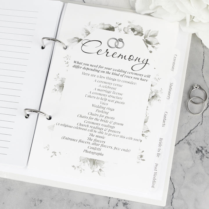 Personalised Our Greatest Adventure Wedding Planner - part of the Gifts Finder Personalised Wedding Planners collection