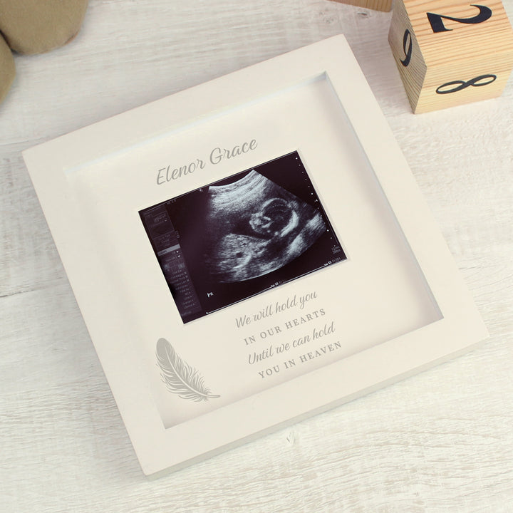 Buy Personalised Memorial Baby Scan Photo Frame available now at www.giftsfinder.co.uk