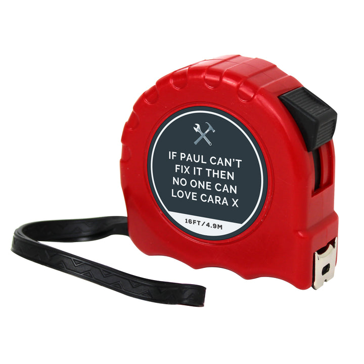 Buy Personalised Tools Tape Measure at www.giftsfinder.co.uk